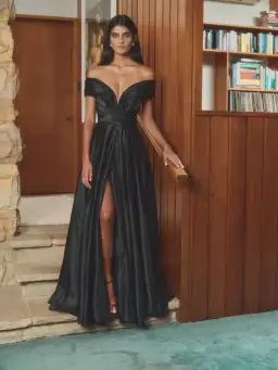 Sonya Moda Elara Gown Black Size XS/AU 6