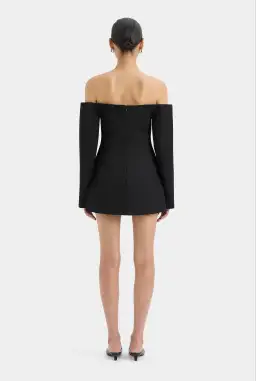 Sir the Label Sandrine Tailored Mini Black Size AU 6 for rent on The Volte - image 4