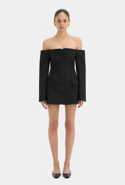 Sir the Label Sandrine Tailored Mini Black Size AU 6 for rent on The Volte - image 1