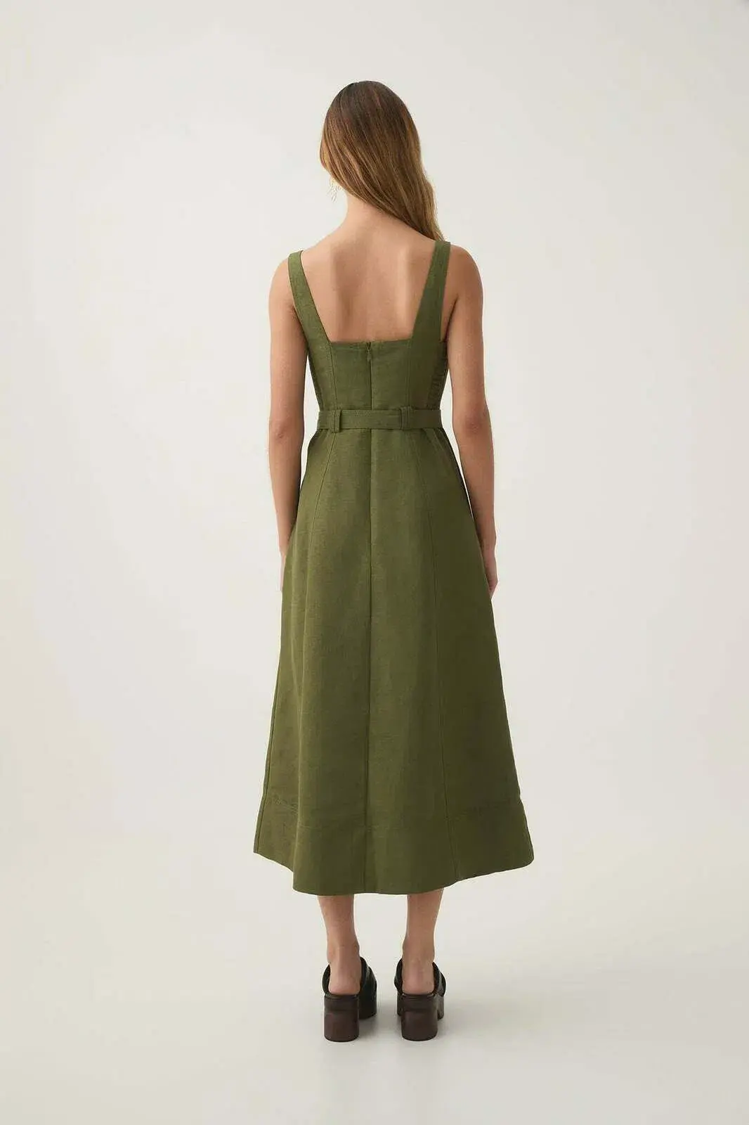 Aje Axle Utility Midi Dress 12 for rent on The Volte - main image