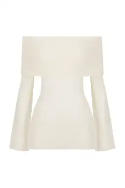 Tozzi Knit Top Ivory