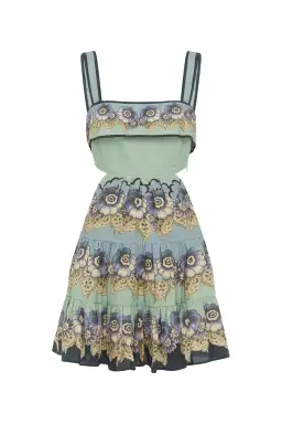 Alemais Madalena Cut Out Mini Dress 6 for rent on The Volte - image 1