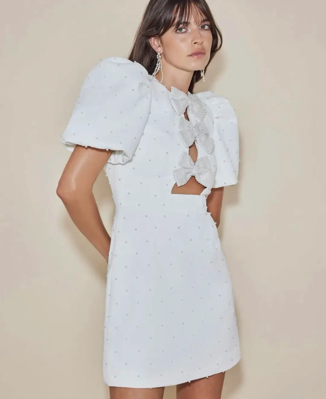 Rebecca Vallance Ophelia Mini Dress Size 14 for rent on The Volte - main image