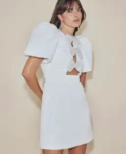 Rebecca Vallance Ophelia Mini Dress Size 14 for rent on The Volte - image 1