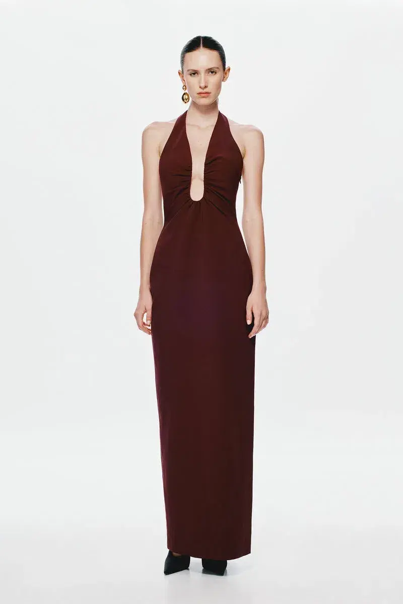 Misha Alusia Maxi Dress Port Size XS / AU 6 for rent on The Volte - main image