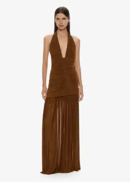 Christopher Esber Orion Gown in Russet Size 8 for rent on The Volte - image 1