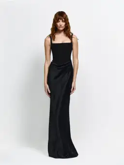 Effie Kats Keanna Gown - Black Size S for rent on The Volte - image 1