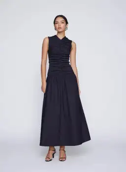 ANNA QUAN Isla Dress Noir Black 6 for rent on The Volte - image 2