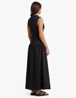 ANNA QUAN Isla Dress Noir Black 6 for rent on The Volte - image 4