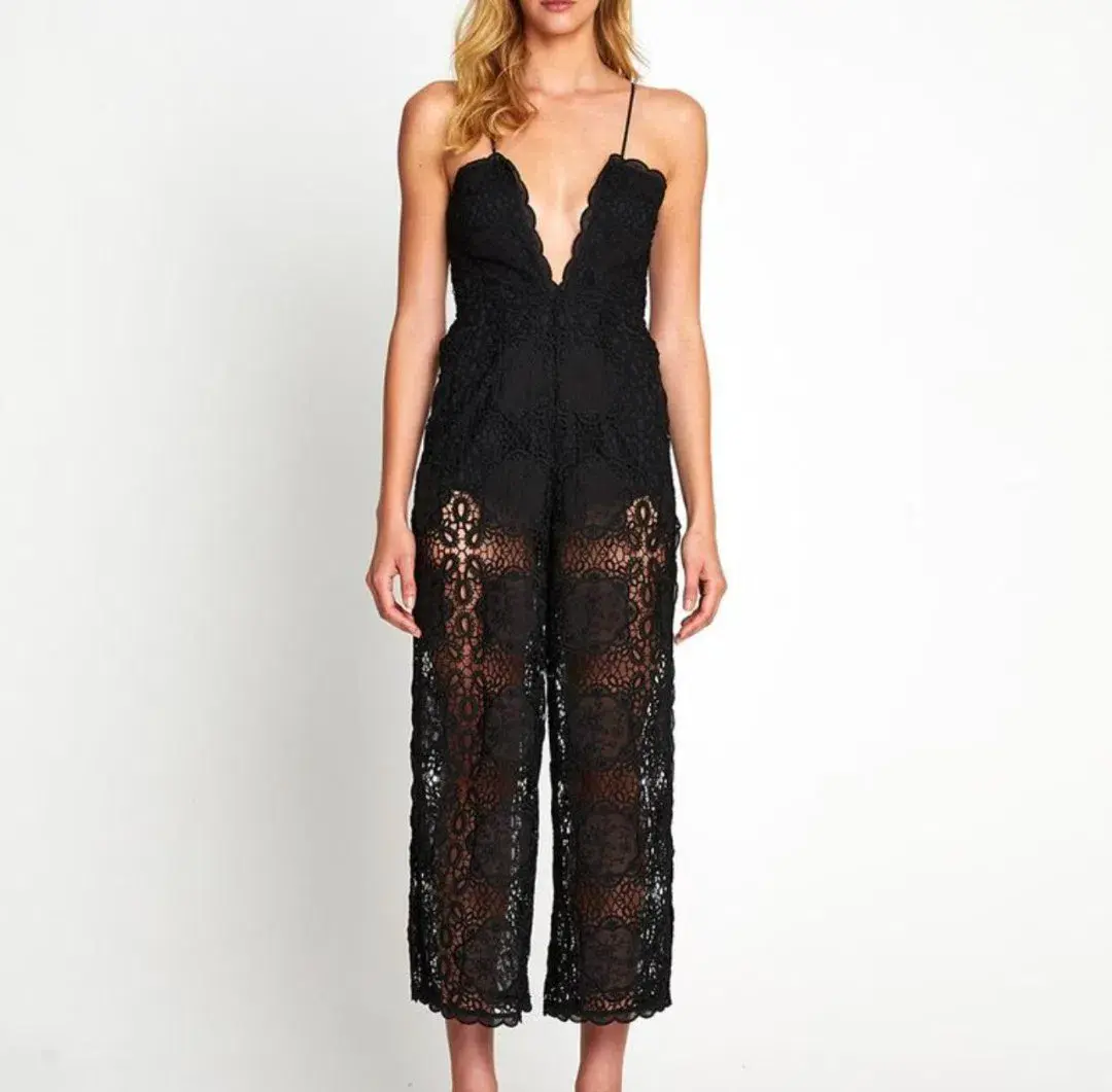 Alice McCall Diamond Veins Jumpsuit size 8 for rent on The Volte - main image