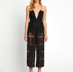 Alice McCall Diamond Veins Jumpsuit size 8 for rent on The Volte - image 2