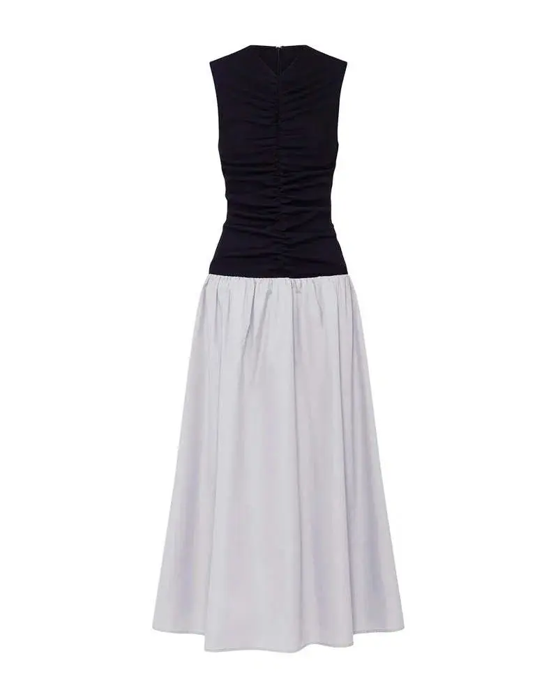 Anna Quan Isla Dress Grey Size 6 for rent on The Volte - main image