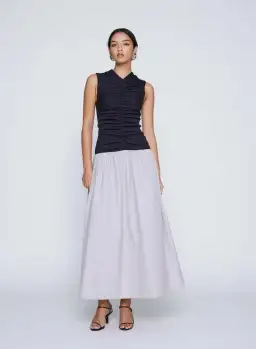 Anna Quan Isla Dress Grey Size 6 for rent on The Volte - image 7