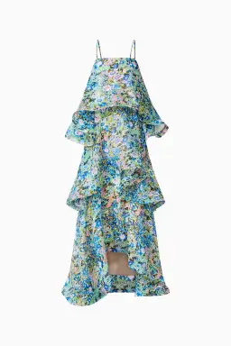 Elliatt Armani Tiered Maxi Dress Floral Size L / AU 12 for rent on The Volte - image 3