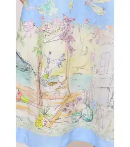 Alemais Anouk Midi Dress Sky Size AU 10 for rent on The Volte - image 4