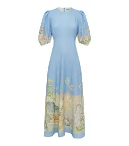Alemais Anouk Midi Dress Sky Size AU 10 for rent on The Volte - image 5