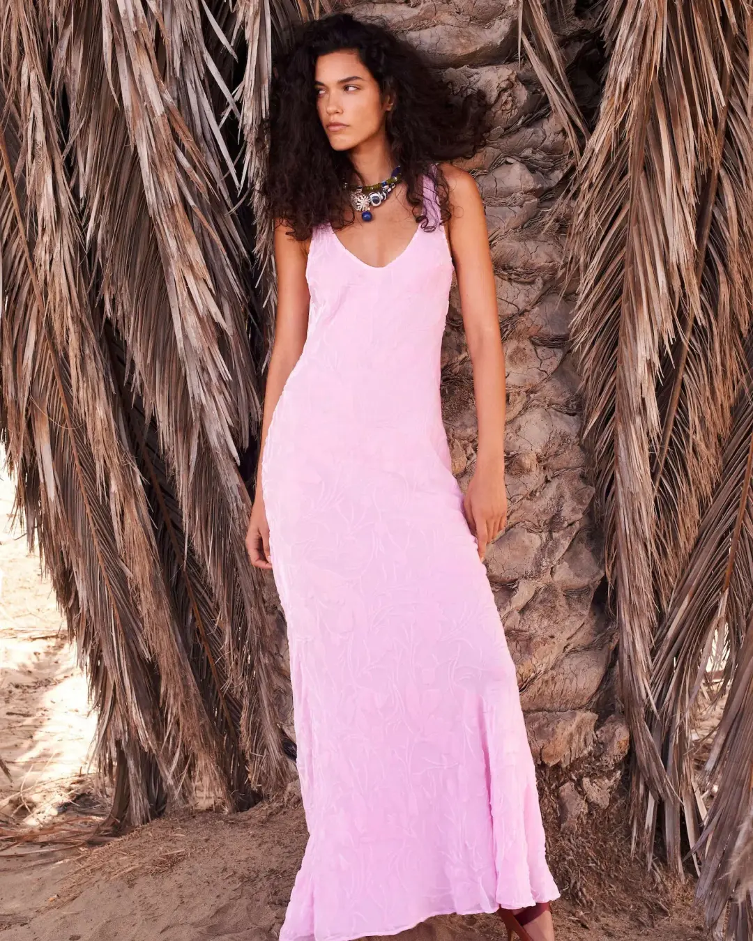 Rat & Boa Amaris Dress in Pink Size S / AU 8 for rent on The Volte - main image