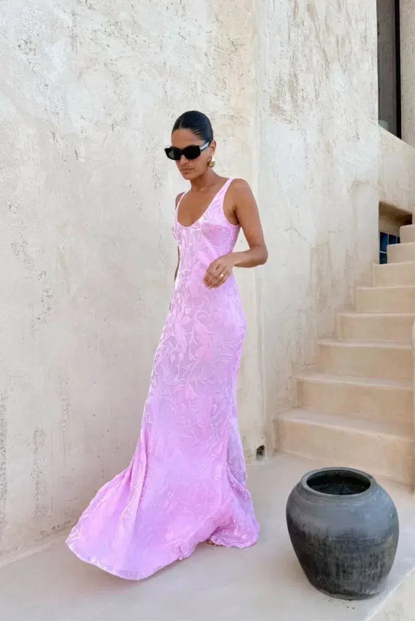 Rat & Boa Amaris Dress in Pink Size S / AU 8 for rent on The Volte - main image