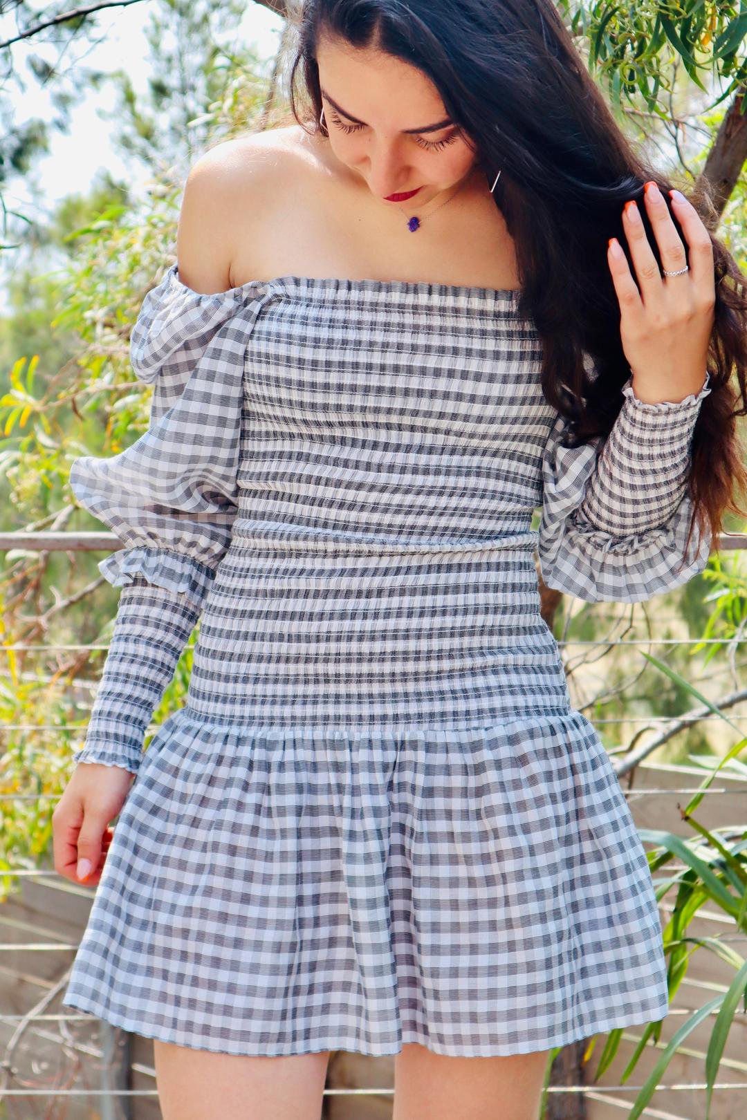 Vestire Scissorhands Mini Dress Print Size 6 for rent on The Volte - main image