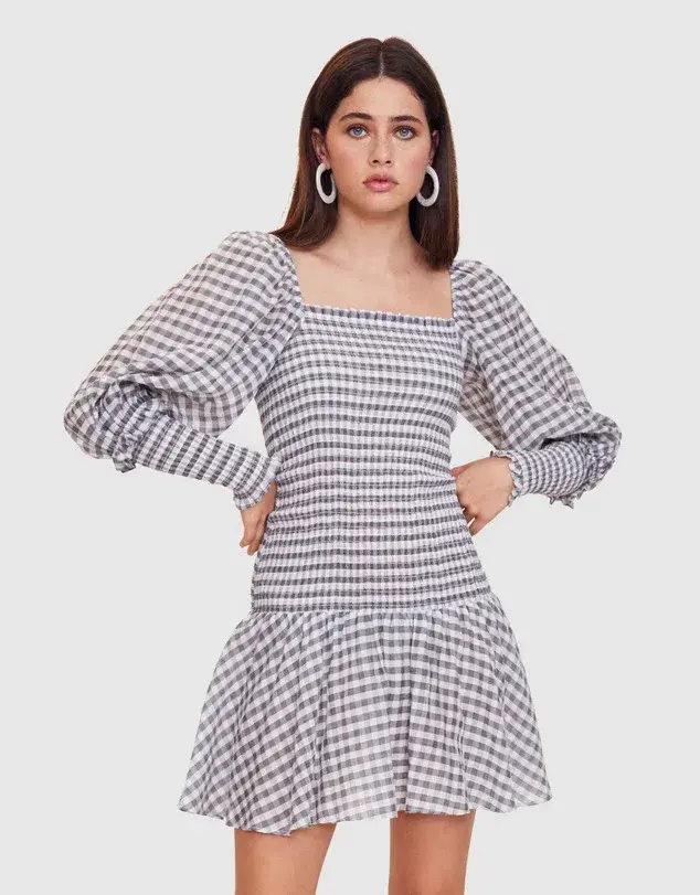 Vestire Scissorhands Mini Dress Print Size 6 for rent on The Volte - main image