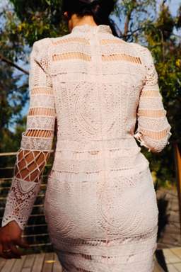 Mossman Isle of Forgiveness Dress Blush Pink Size 8 for rent on The Volte - image 6