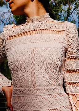 Mossman Isle of Forgiveness Dress Blush Pink Size 8 for rent on The Volte - image 5