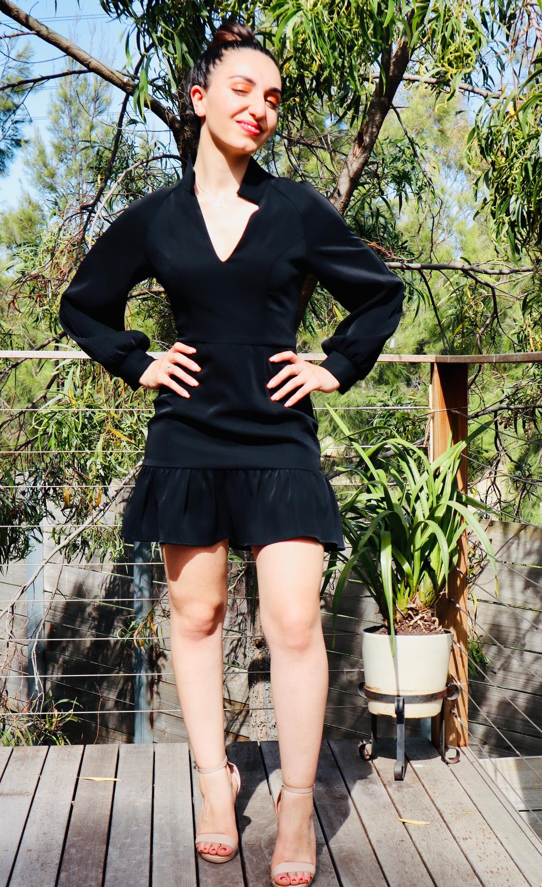 Mossman The Stranger Things Dress Black Size 8 for rent on The Volte - main image