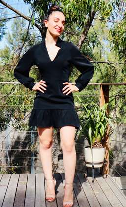 Mossman The Stranger Things Dress Black Size 8 for rent on The Volte - image 7