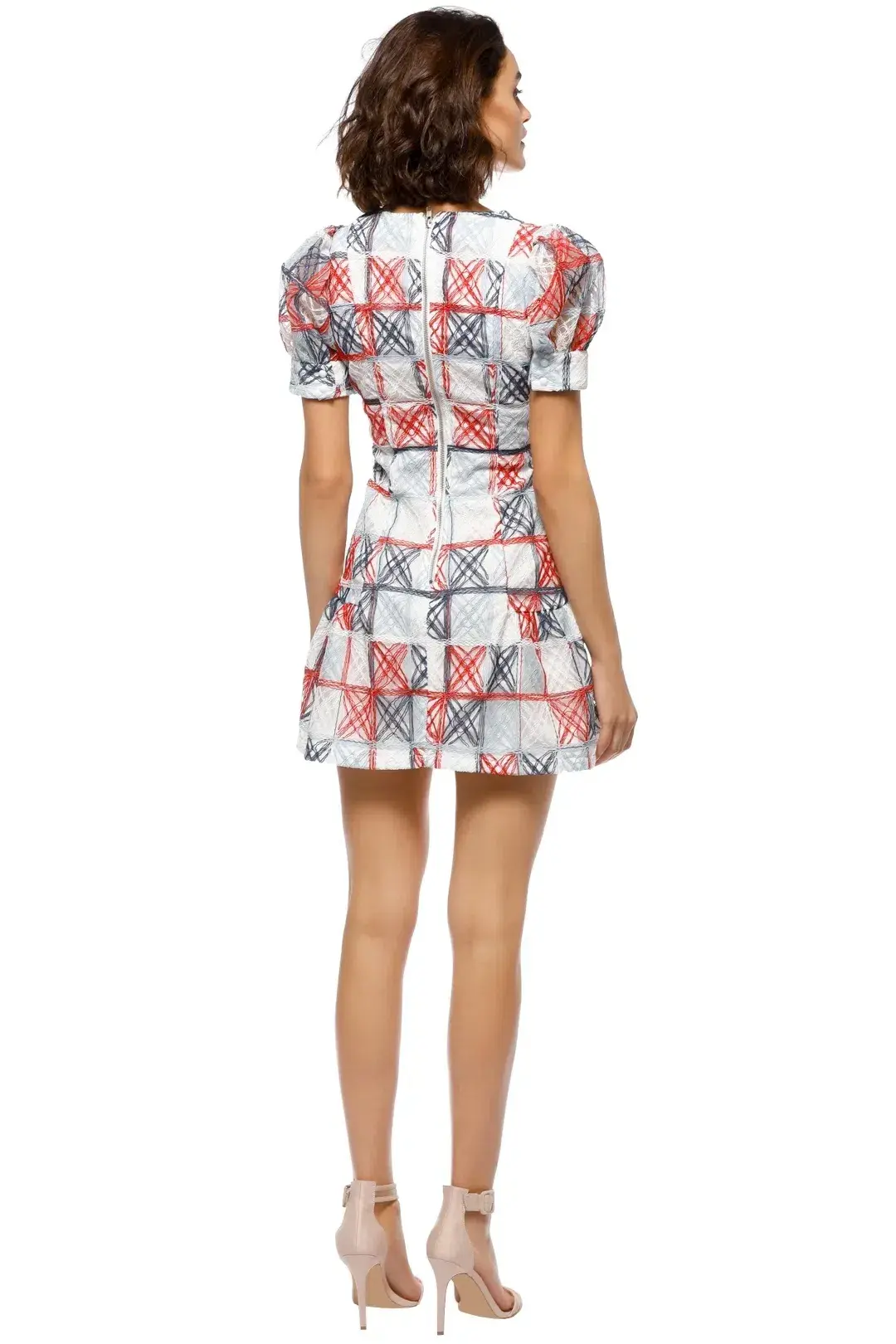 Mossman The Equal Angles Mini Dress Multi Size 6 for rent on The Volte - main image
