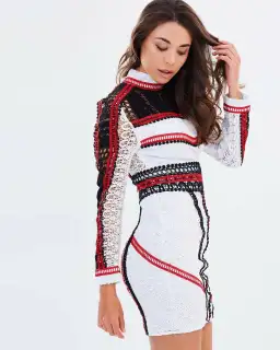 Mossman The Long and Winding Road Lace Dress Multi Size 8 for rent on The Volte - image 2