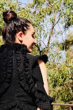 Mossman She Spotted Me Dress Black Size 8 for rent on The Volte - image 12