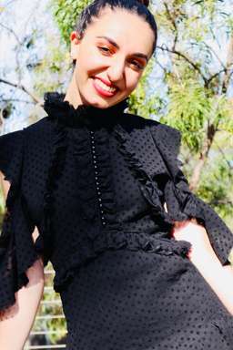 Mossman She Spotted Me Dress Black Size 8 for rent on The Volte - image 6