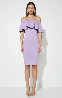 Mossman Kiss and Tell Dress Lilac Size 6 for rent on The Volte - image 1