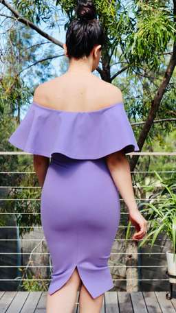 Mossman Kiss and Tell Dress Lilac Size 6 for rent on The Volte - image 5