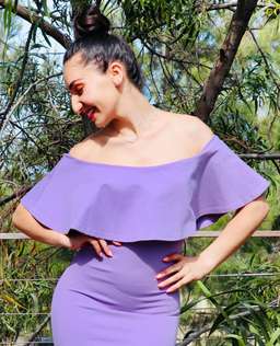 Mossman Kiss and Tell Dress Lilac Size 6 for rent on The Volte - image 6
