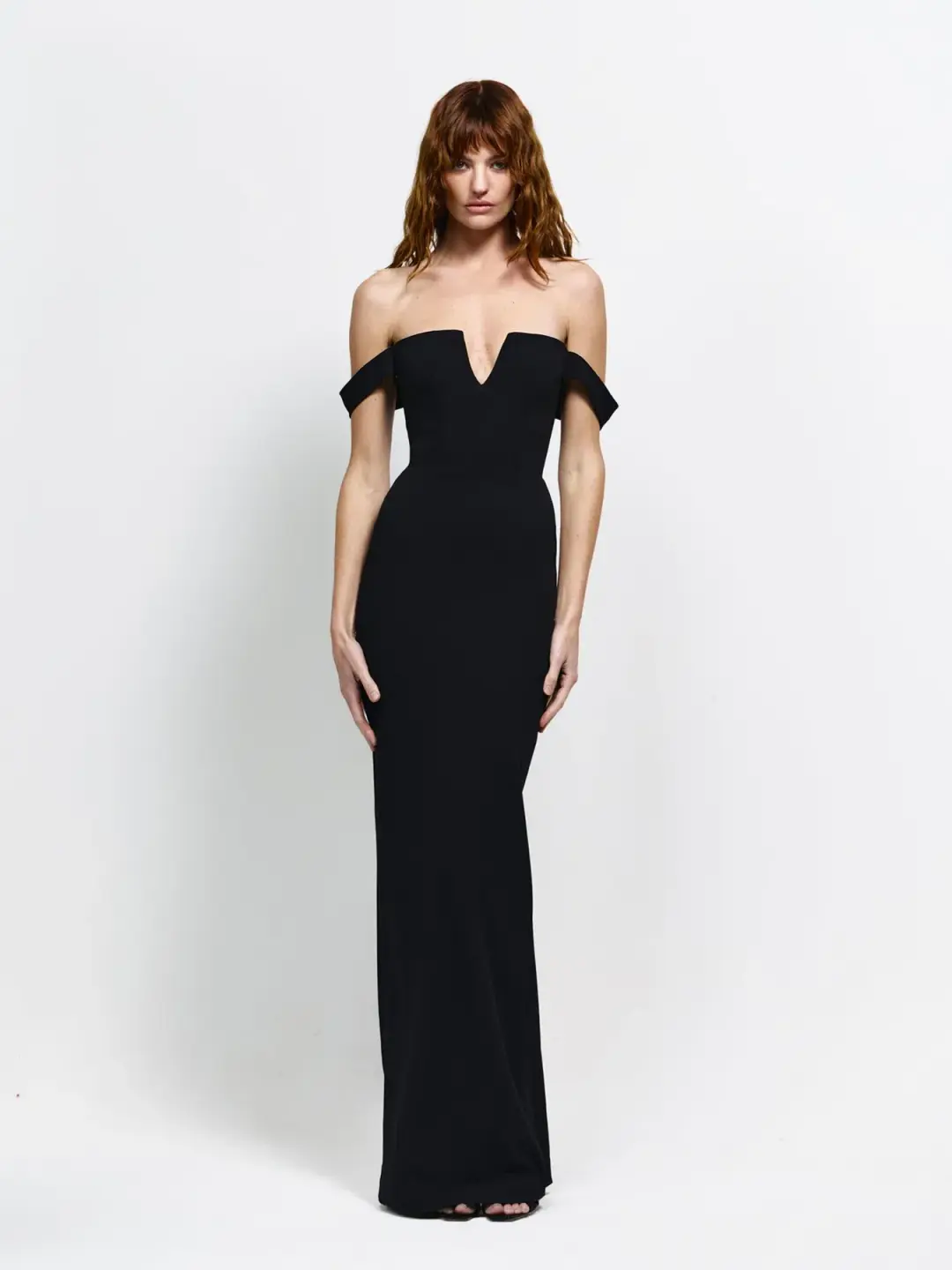 Effie Kats Louella Maxi Gown Black Size L / AU 12 for rent on The Volte - main image