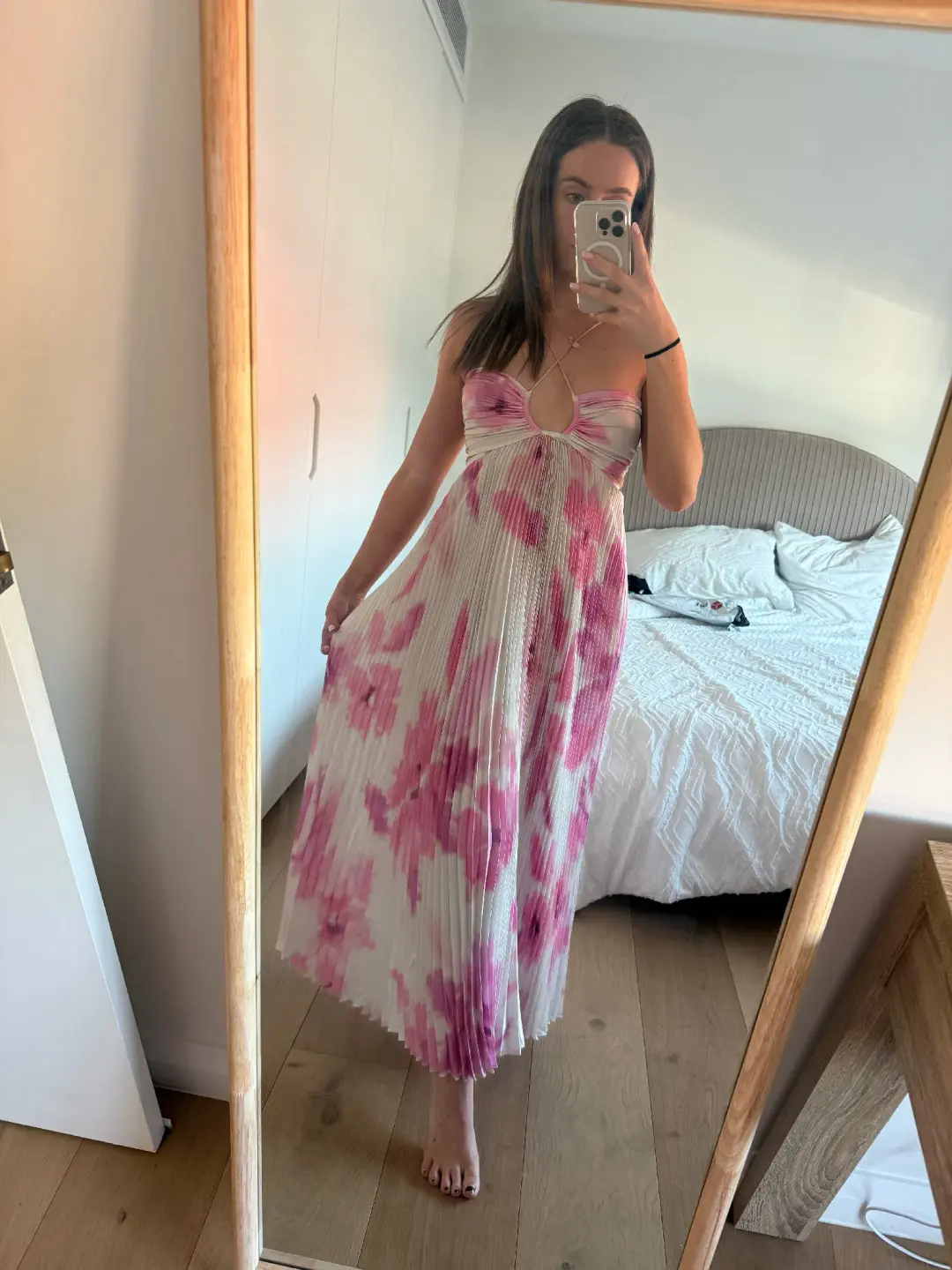 L’idée Jardin Gown Jardin Pink Size 8 for rent on The Volte - main image