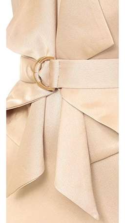 Misha Collection Carrie Dress gold size 8