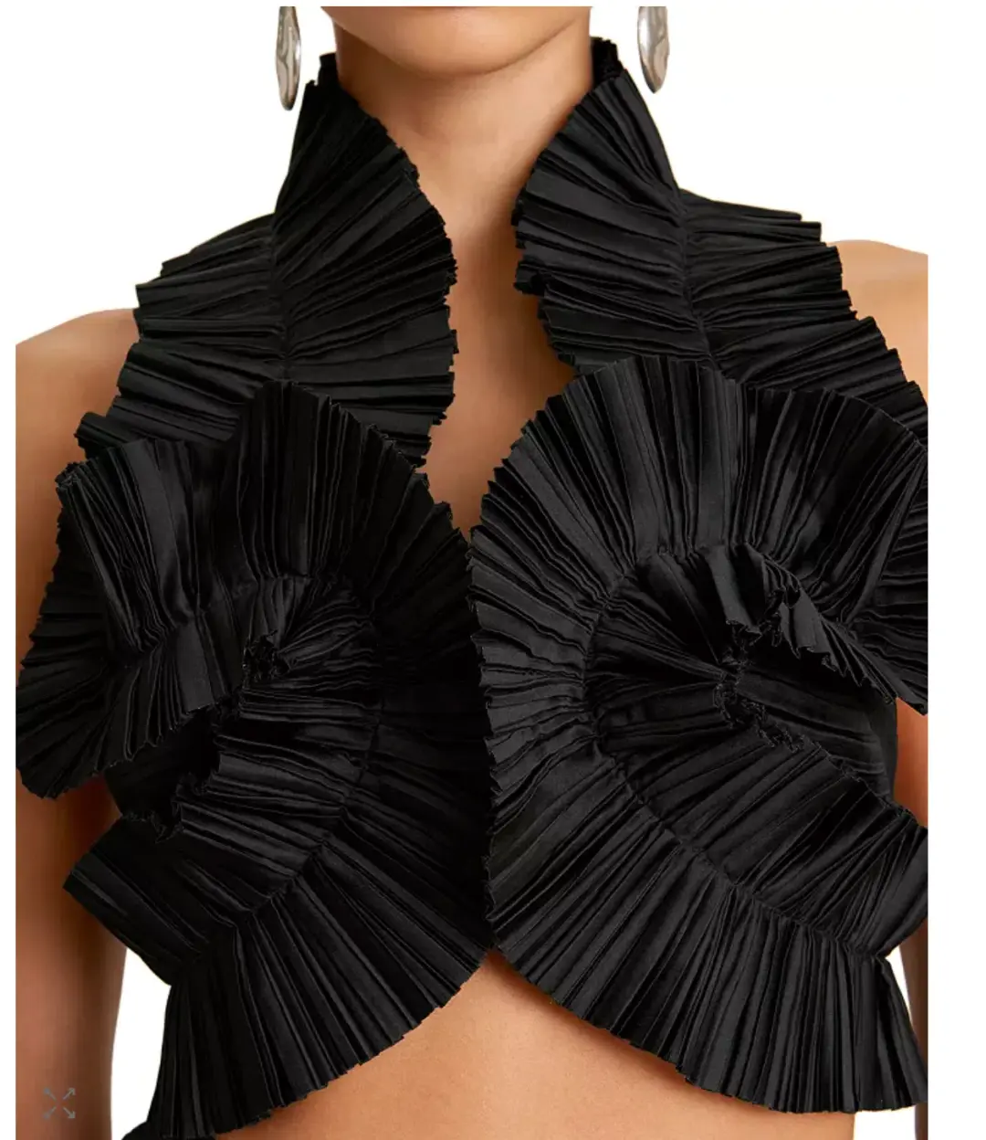 Cult Gaia Adila Top & Sonoma Skirt Set Black Size 8 for rent on The Volte - main image