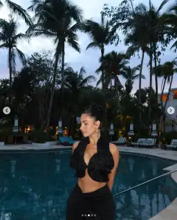 Cult Gaia Adila Top & Sonoma Skirt Set Black Size 8 for rent on The Volte - image 8