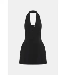 Camilla and Marc Petra Mini Dress 2.0 Black Size AU 10 for rent on The Volte - image 4