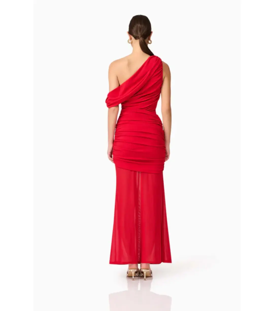 Elliatt Darya Maxi Dress Red Size AU 10 for rent on The Volte - main image