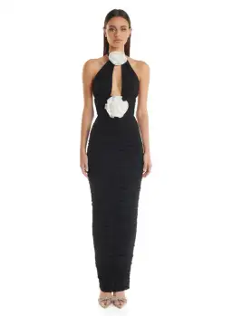Eliya The Label Alanna Dress Black Size XL/AU 14 for rent on The Volte - image 1