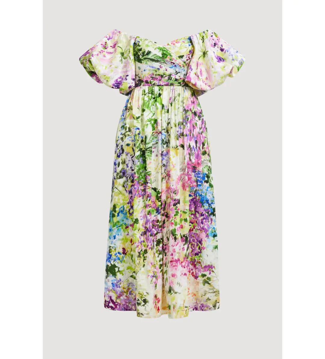 Aje Adina Midi Dress Lavandula Size AU 10 for rent on The Volte - main image