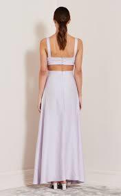 Bec and Bridge Kiss Me Cut Out Lilac Dress Size 6 - Image 3