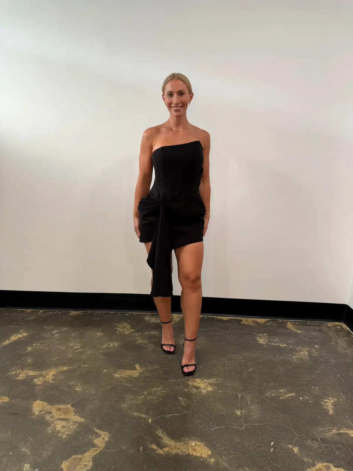 Eliya The Label Nellie Mini Dress Black Size AU 12 - Image 1