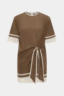 Sir the Label Almara Mini Dress Brown Size 10 for rent on The Volte - image 4