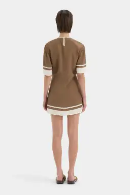Sir the Label Almara Mini Dress Brown Size 12 for rent on The Volte - image 2