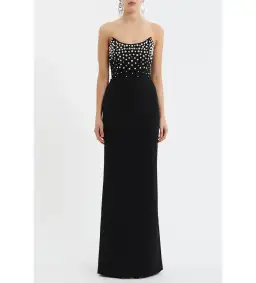 Rebecca Vallance Lynette Gown Black Size 10 for rent on The Volte - image 1