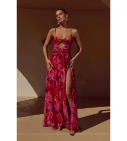 Runaway The Label Camille Maxi Dress Print Size 10 for rent on The Volte - image 1